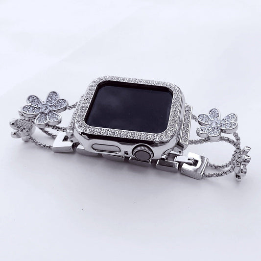 Diamond Apple Steel Band+Case