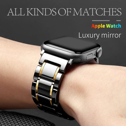 Ceramic Apple Watch Band Series 11/10/9/8/7/6/5/4/ SE / Ultra 1/2/3