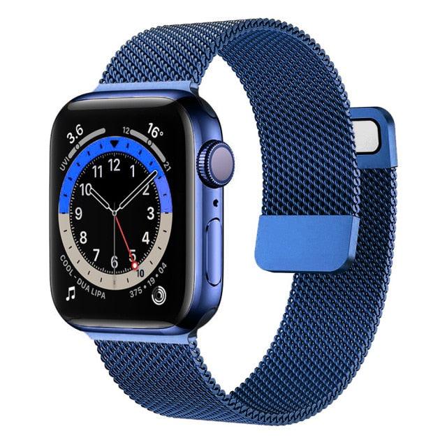 Steel Apple Watch Band Series 11/10/9/8/7/6/5/4/ SE / Ultra 1/2/3