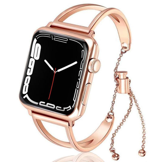Stainless Steel Apple Watch Jewelry Strap Series 11/10/9/8/7/6/5/4/ SE / Ultra 1/2/3