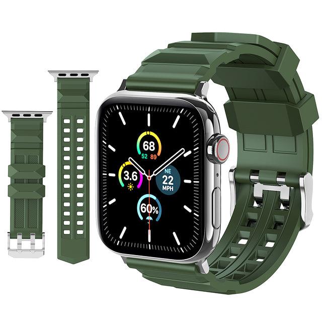 Silicone Apple Watch Band Series 11/10/9/8/7/6/5/4/ SE / Ultra 1/2/3