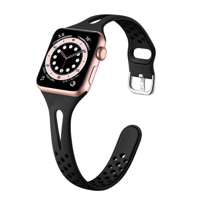 Silicone Apple Watch Band Series 11/10/9/8/7/6/5/4/ SE / Ultra 1/2/3