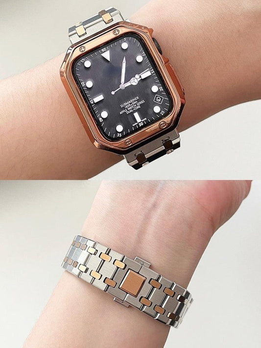 Stainless Steel Apple Watch Band Series 11/10/9/8/7/6/5/4/ SE / Ultra 1/2/3