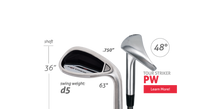Load image into Gallery viewer, Tour Striker Pitching Wedge RED STRIPE - 15th ANNIVERSARY