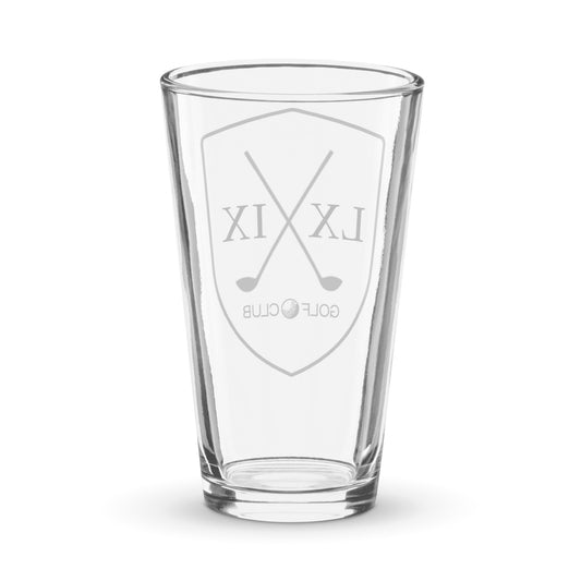 Shield Logo Shaker Pint Glass