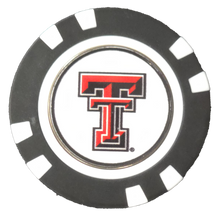 Load image into Gallery viewer, Officially Licensed Texas Tech Red Raiders Poker Chip Ball Marker