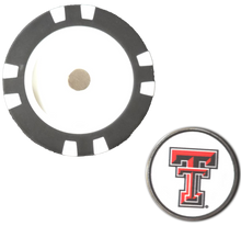 Load image into Gallery viewer, Officially Licensed Texas Tech Red Raiders Poker Chip Ball Marker
