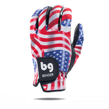 Load image into Gallery viewer, USA Flag Spandex Golf Glove
