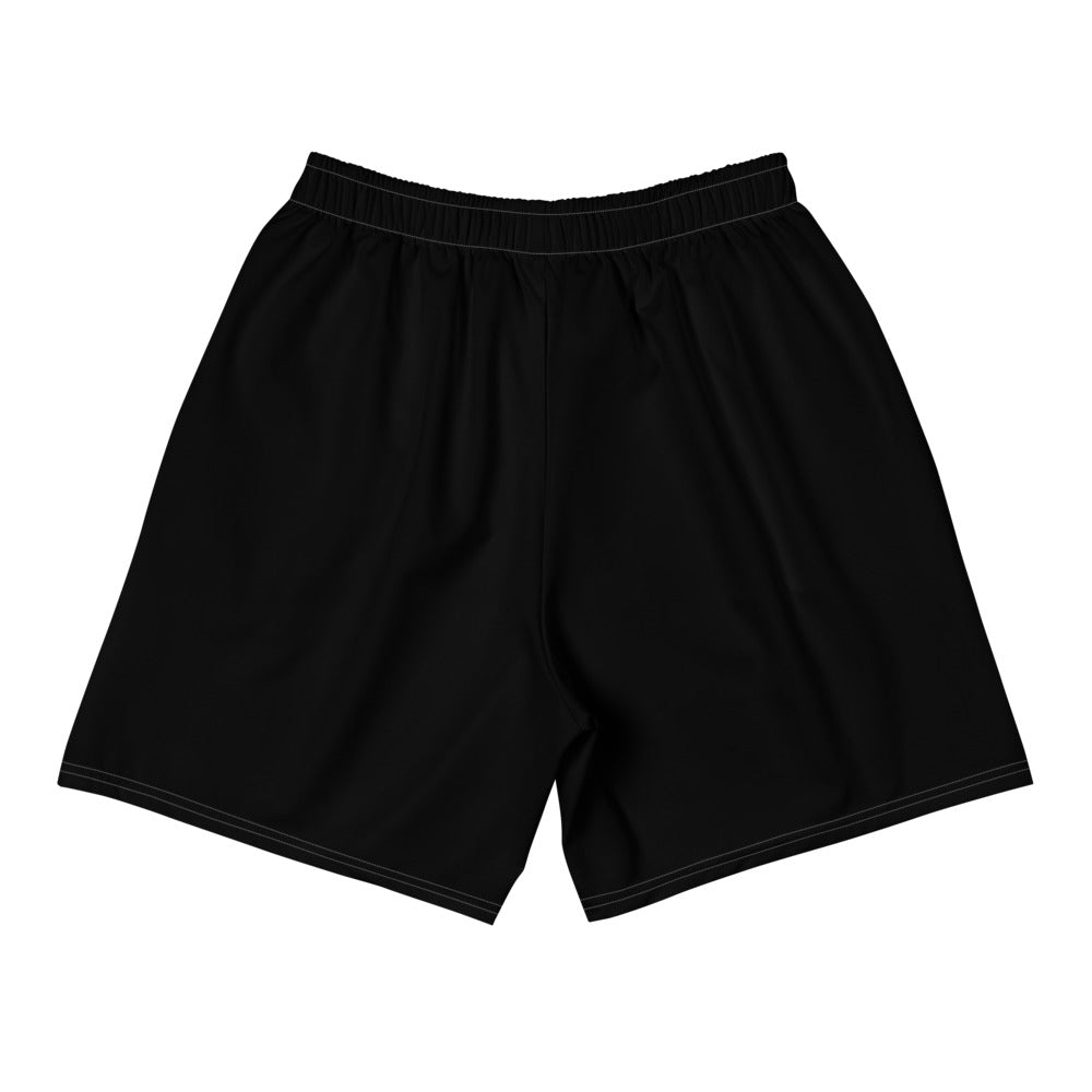 Arch Logo Men's Athletic Long Shorts - Black