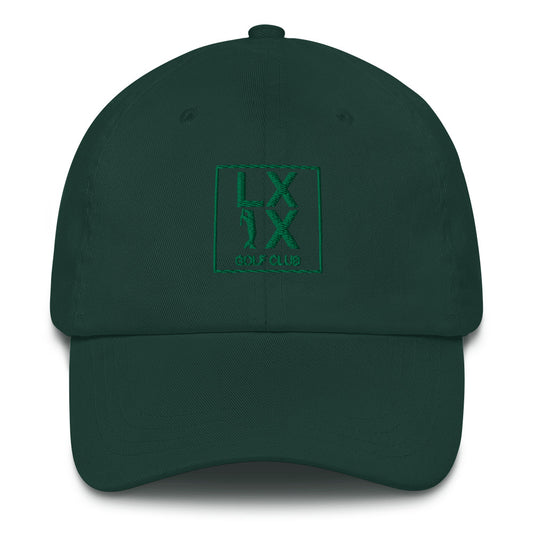 Box Logo Dad Hat - Kelly Green Logo