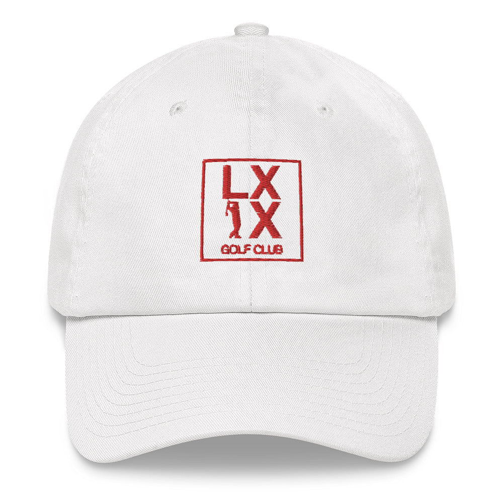 Box Logo Dad Hat - Red Logo