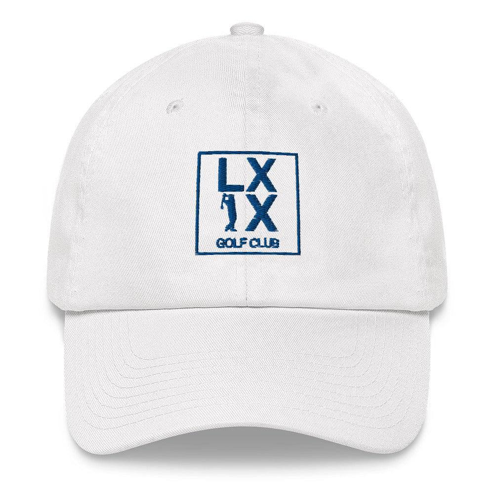 Box Logo Dad Hat - Royal Logo