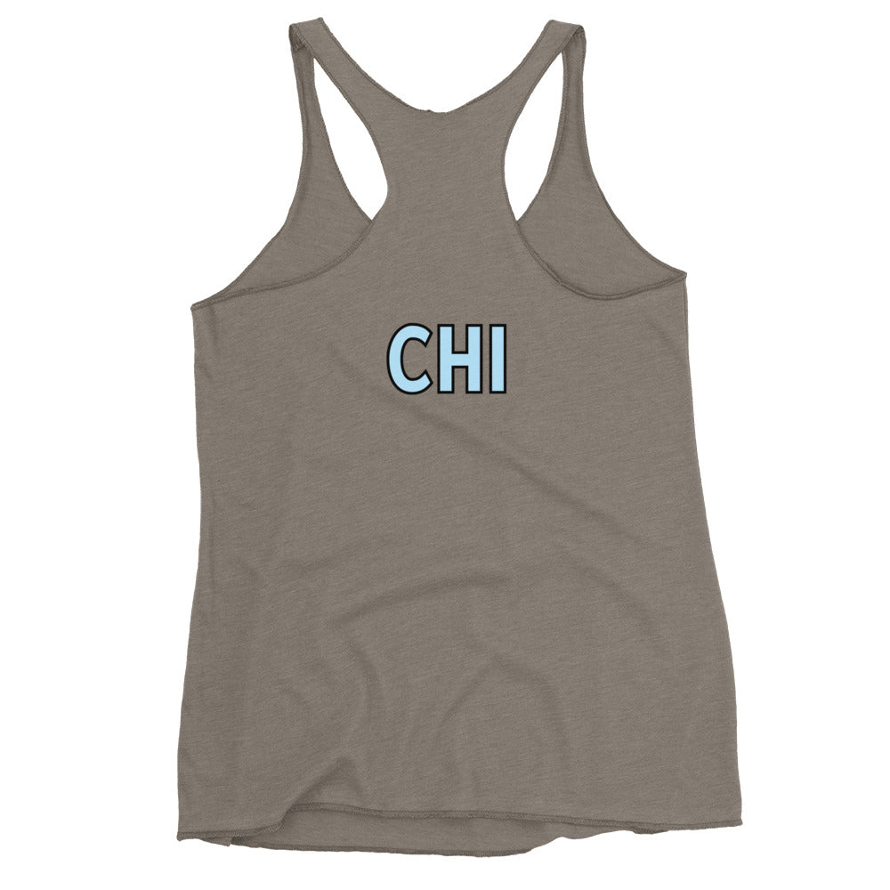 City Series - CHI - Women's Racerback Tank