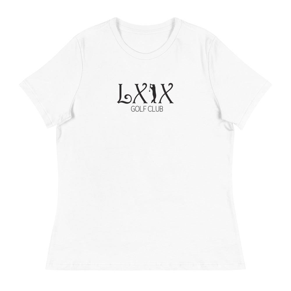 Curve Logo Women's Relaxed T-Shirt - Gray Logo