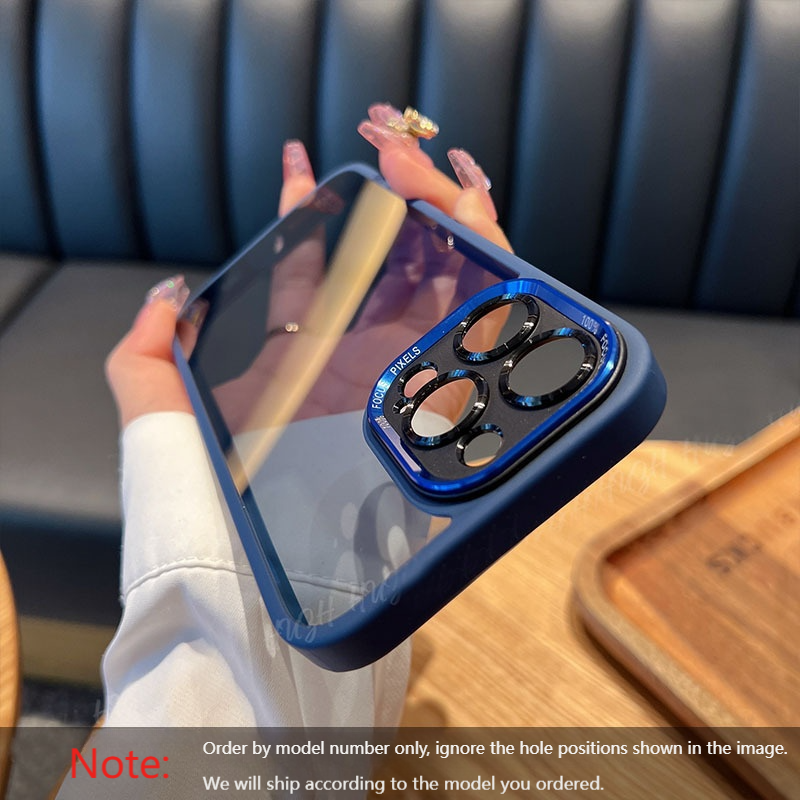 iPhone Magnetic Eagle Eye Metal Lens Ring Transparent Case – iPhone 17 / 16 / 15 / 14 / 13 / 12