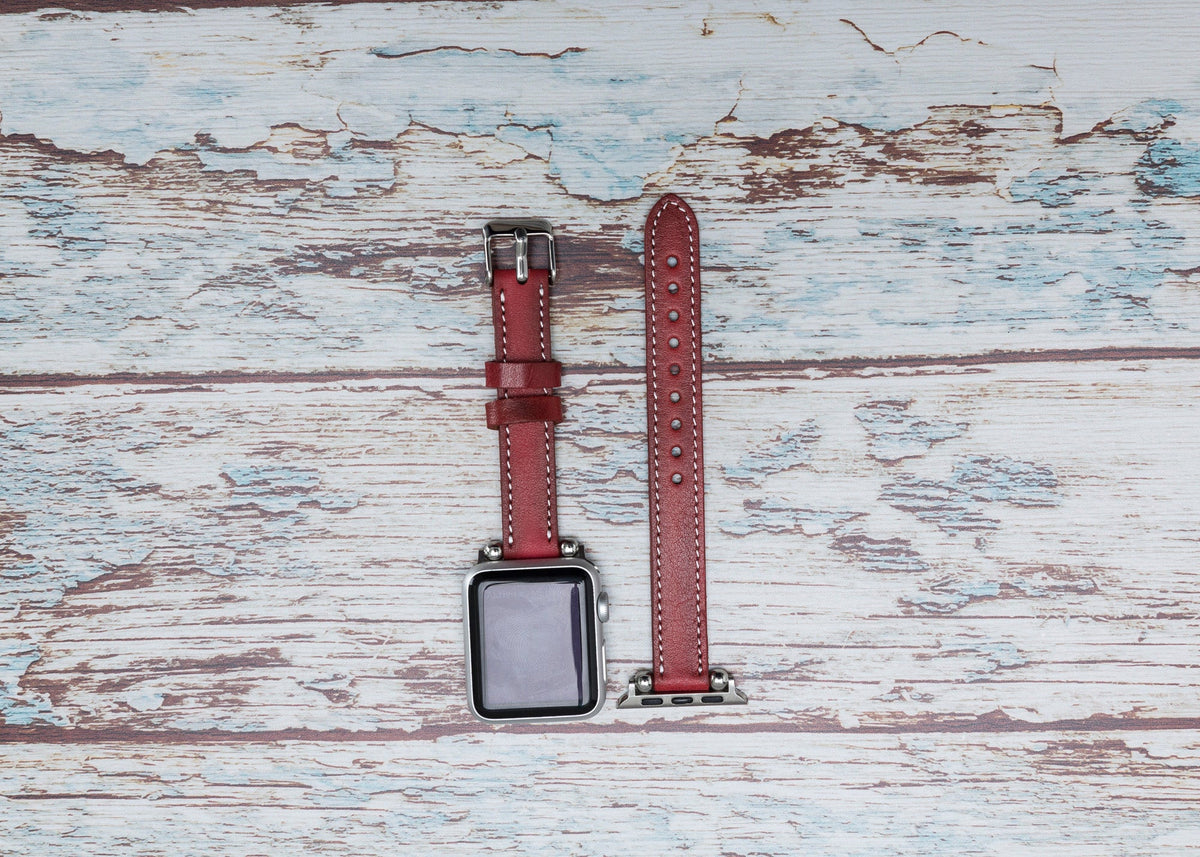Genuine Leather Apple Watch Band Series 11/10/9/8/7/6/5/4/ SE / Ultra 1/2/3
