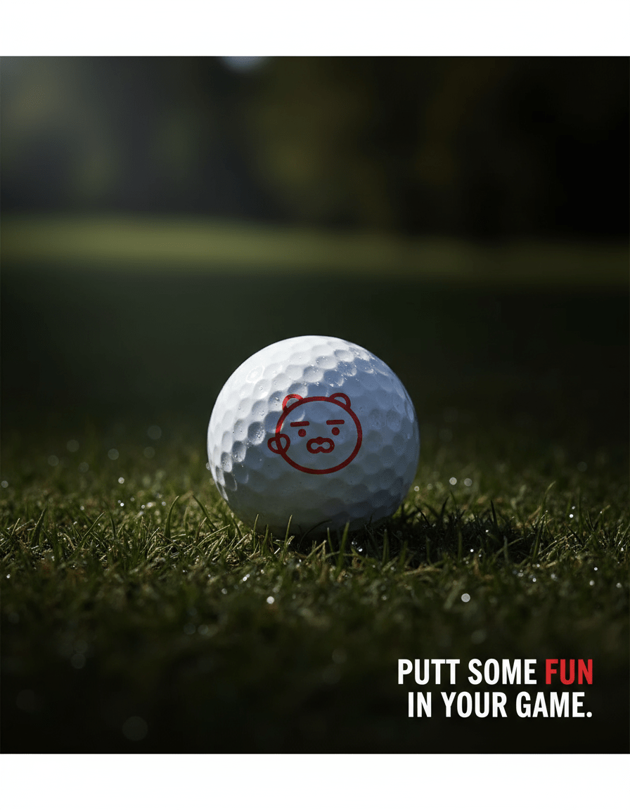 Quick-Dry Golf Ball Stamper