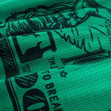 Load image into Gallery viewer, Skull Note Utility Towel (Green)
