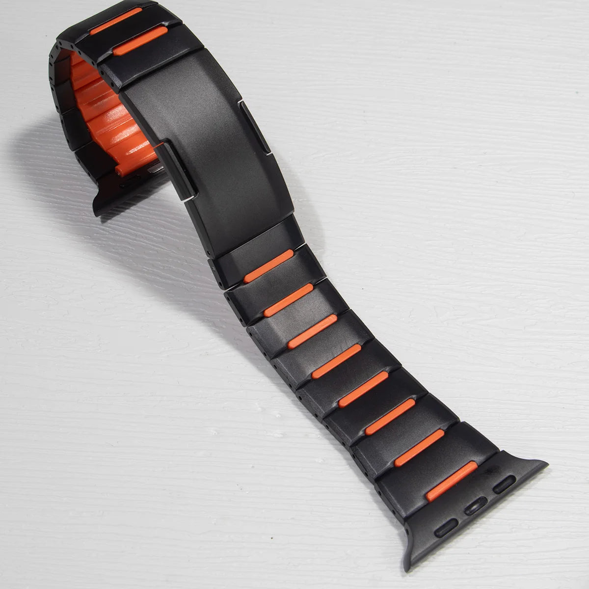 Steel & Silicone Apple Watch Band Series 11/10/9/8/7/6/5/4/ SE / Ultra 1/2/3