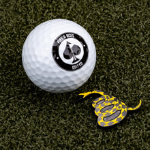 Load image into Gallery viewer, Don&#39;t Tread on Me Ball Marker
