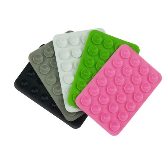 Silicone Suction Cup Phone Holder – Non-Slip Removable Sticker Mount