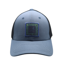 Load image into Gallery viewer, Fern Blue Trucker Hat
