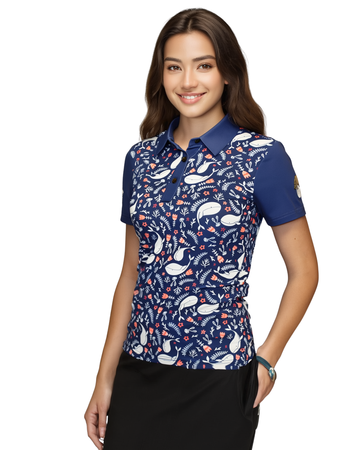 The Whale Women's polo