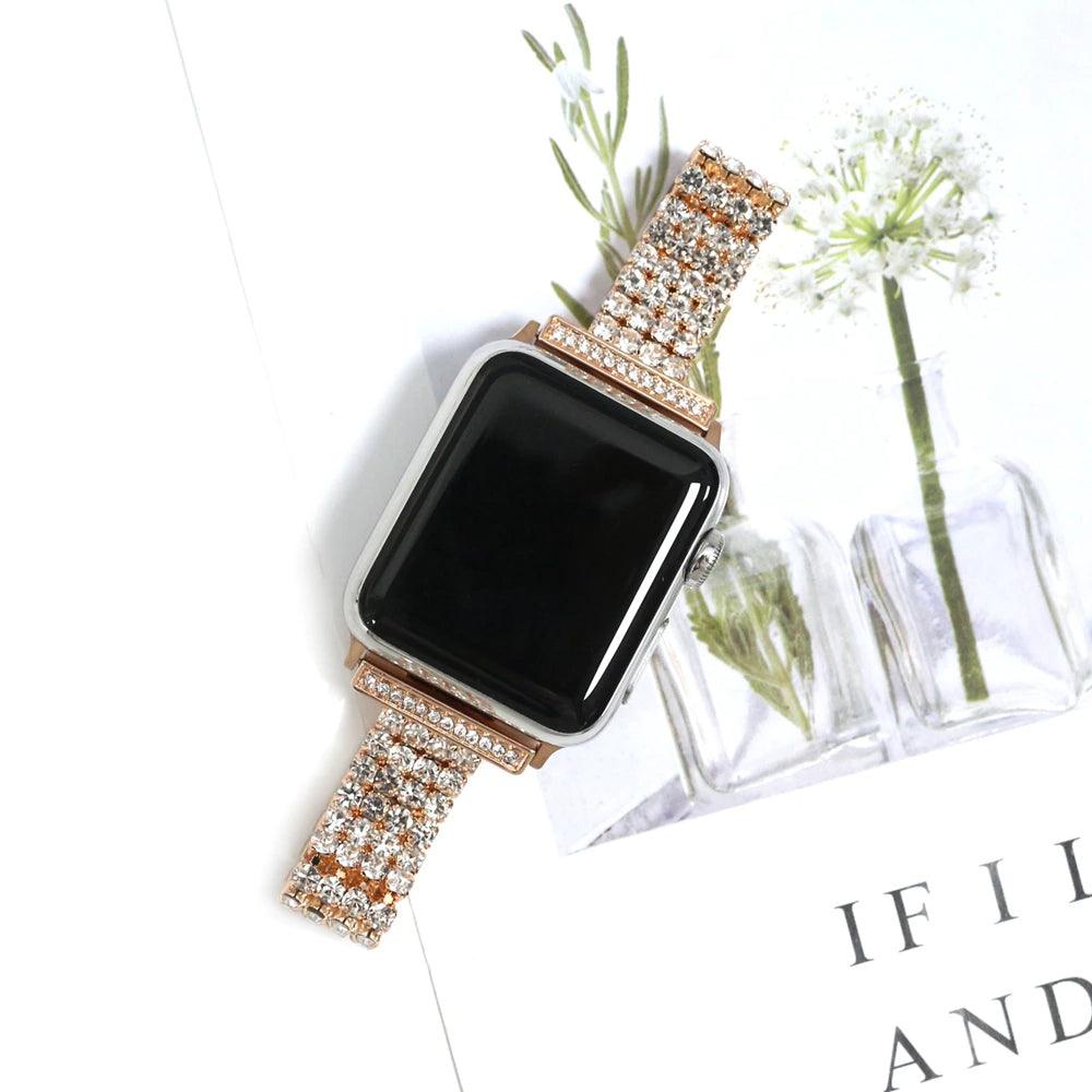 Diamond Apple Watch Band Series 11/10/9/8/7/6/5/4/ SE / Ultra 1/2/3