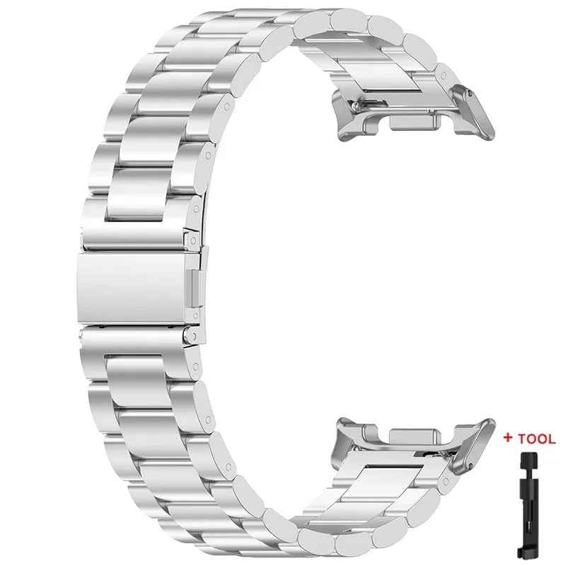 Luxury Stainless Steel Integrated Band for Samsung Galaxy Watch 8 & 7 I 40MM, 44MM, 46MM, 47MM
