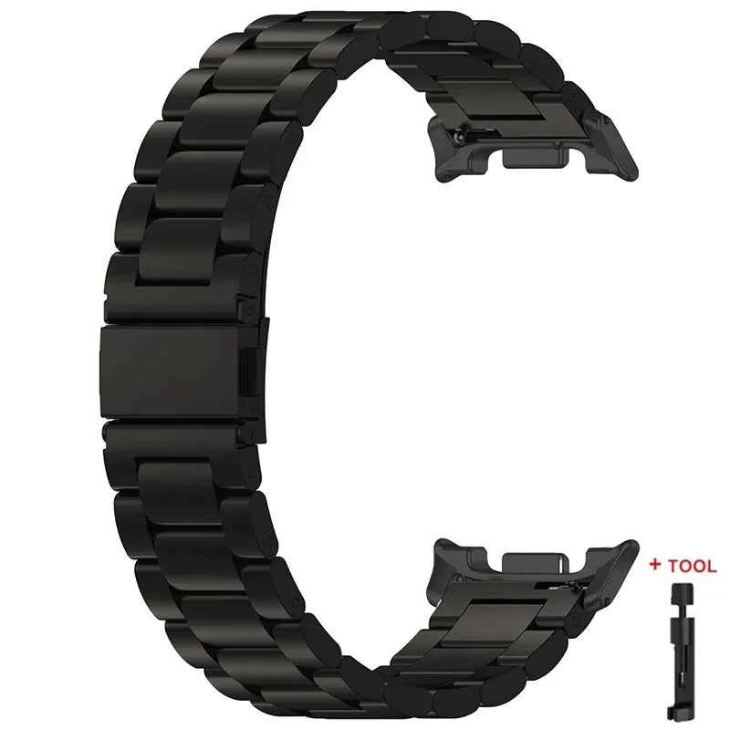 Luxury Stainless Steel Integrated Band for Samsung Galaxy Watch 8 & 7 I 40MM, 44MM, 46MM, 47MM