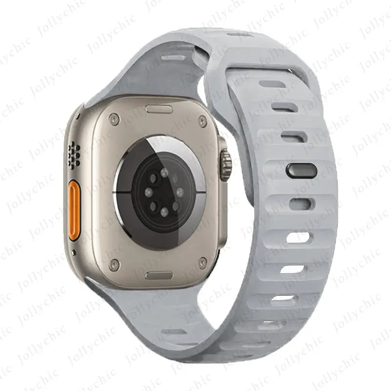 Silicone Band For Apple Watch Series 11/10/9/8/7/6/5/4/ SE / Ultra 1/2/3