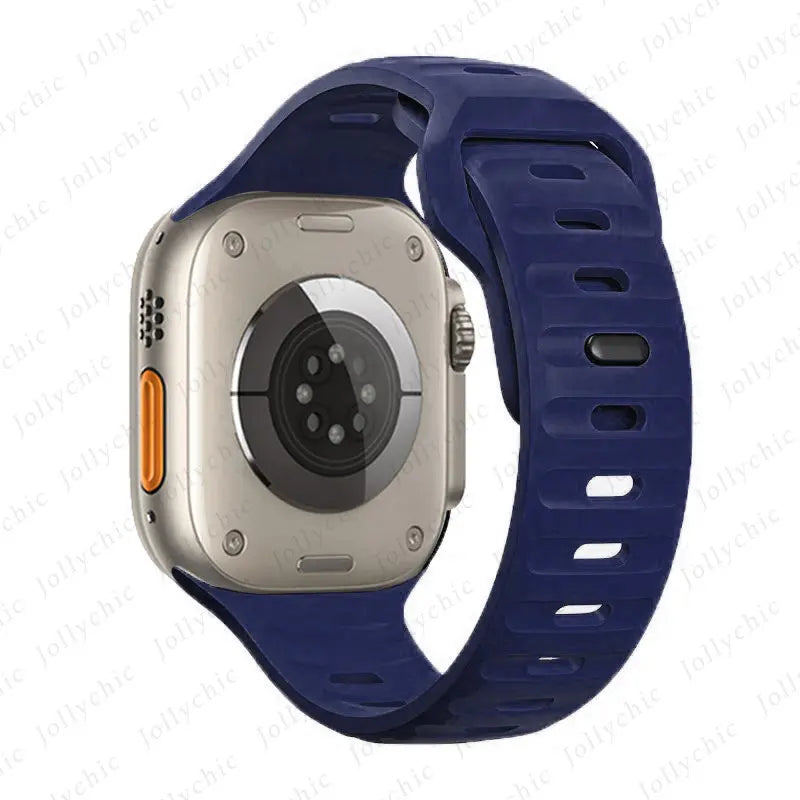 Silicone Band For Apple Watch Series 11/10/9/8/7/6/5/4/ SE / Ultra 1/2/3