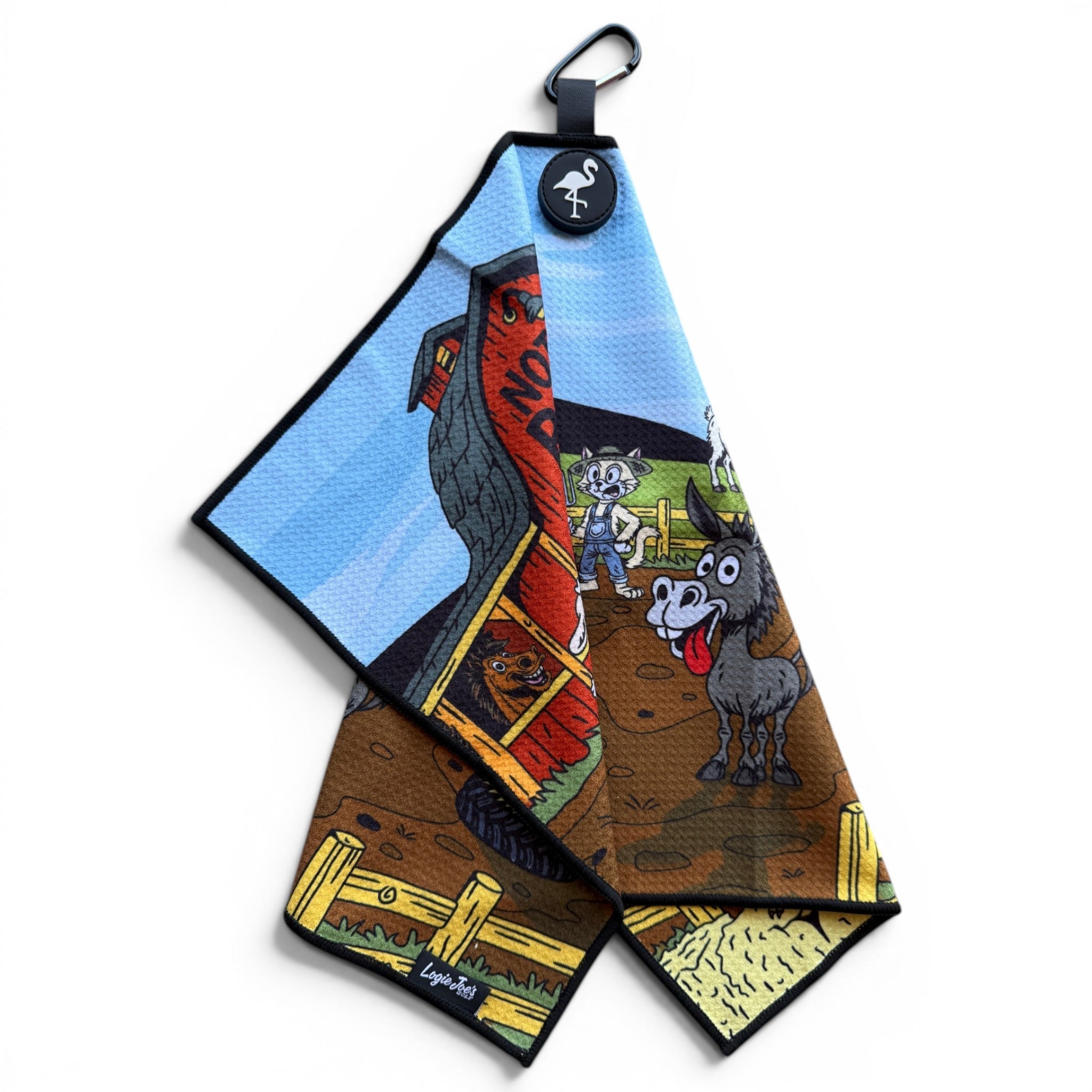 Logie Joe's Golf Back Nine Barnyard Golf Towel