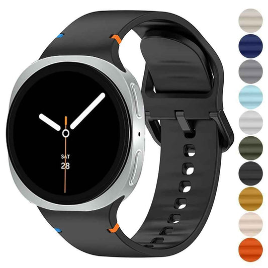 Silicone Band For Samsung Galaxy Watch 8 Classic 46MM, Galaxy Watch 8 40MM, 44MM