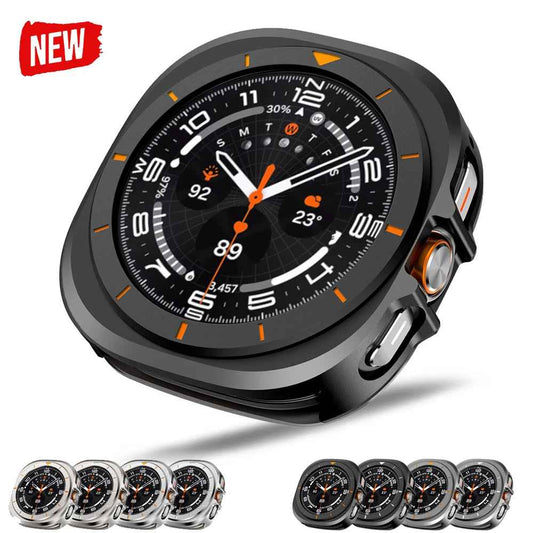 Samsung Galaxy Watch Ultra 47mm Metal Case - Anti-Fall Hard Alloy Frame + Protective