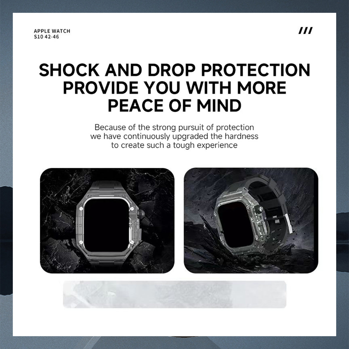 Apple Watch Black Modification Kit Series 10 42MM, 46MM