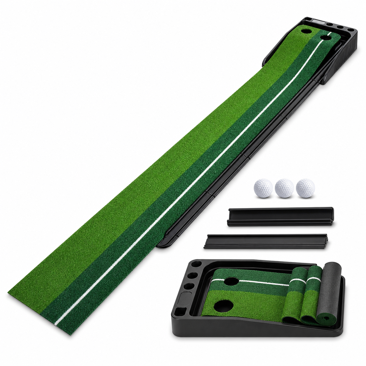 Golf Putting Mat Portable (8FT/10FT)