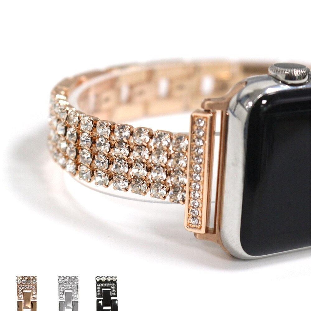 Diamond Apple Watch Band Series 11/10/9/8/7/6/5/4/ SE / Ultra 1/2/3