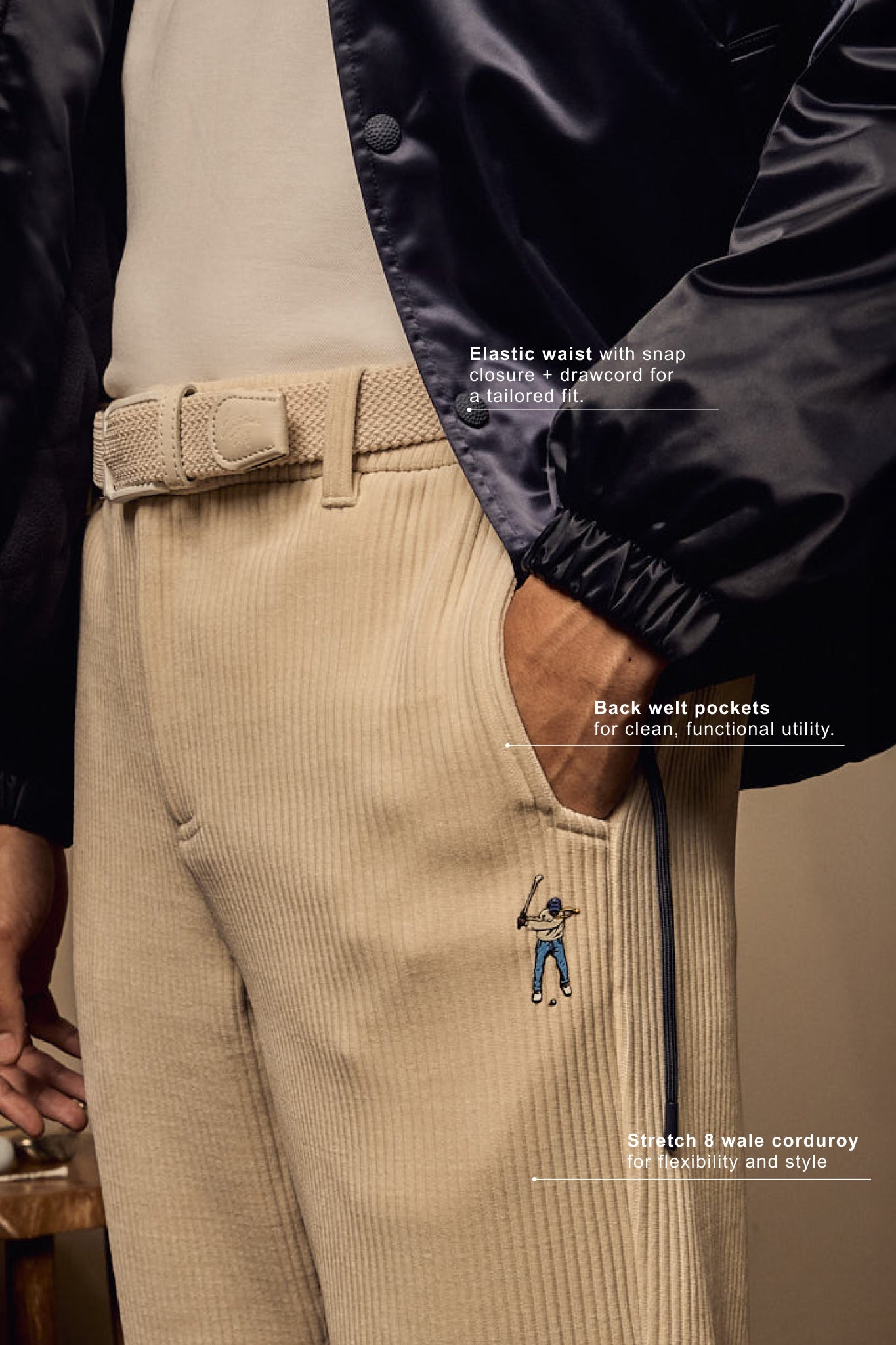 Bubble Cord Pant