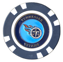 Load image into Gallery viewer, Officially Licensed Tennessee Titans Poker Chip Ball Marker
