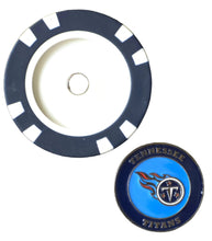 Load image into Gallery viewer, Officially Licensed Tennessee Titans Poker Chip Ball Marker
