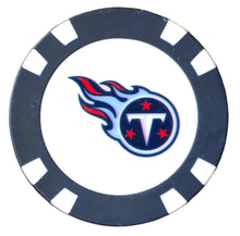 Load image into Gallery viewer, Officially Licensed Tennessee Titans Poker Chip Ball Marker
