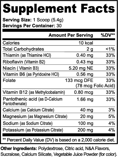 Hydration Drink Mix (Matcha Green Tea)