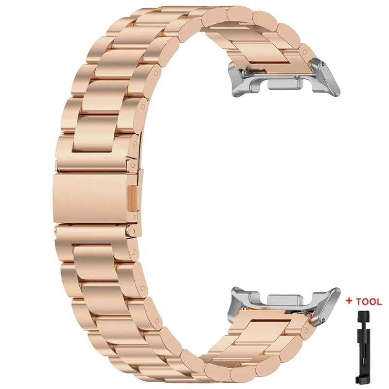 Luxury Stainless Steel Integrated Band for Samsung Galaxy Watch 8 & 7 I 40MM, 44MM, 46MM, 47MM