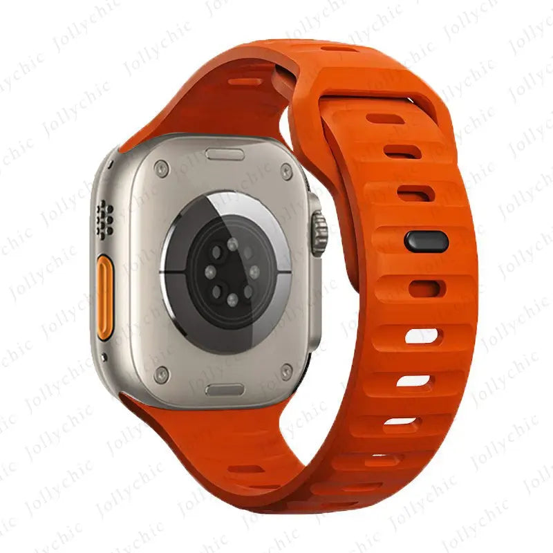 Silicone Band For Apple Watch Series 11/10/9/8/7/6/5/4/ SE / Ultra 1/2/3