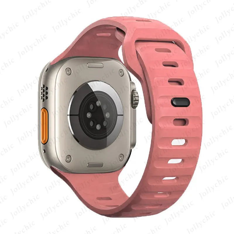 Silicone Band For Apple Watch Series 11/10/9/8/7/6/5/4/ SE / Ultra 1/2/3