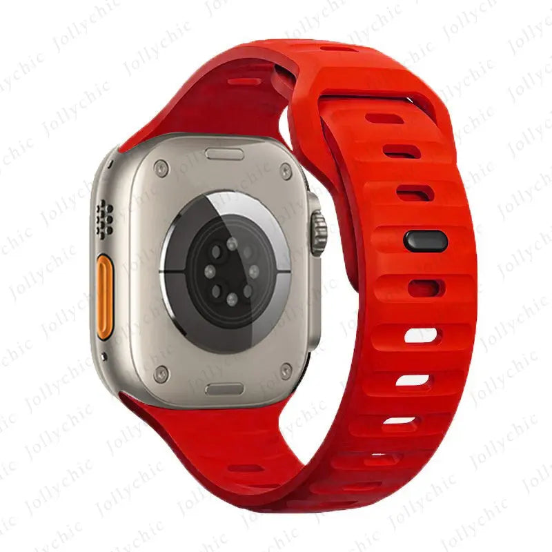 Silicone Band For Apple Watch Series 11/10/9/8/7/6/5/4/ SE / Ultra 1/2/3