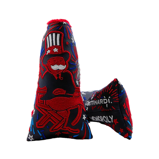 Bettinardi x Monopoly Americana Firework Blade Putter Headcover