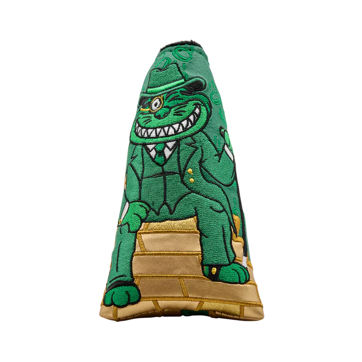 Bettinardi Gangster Cat Throne of Gold Blade Putter Headcover