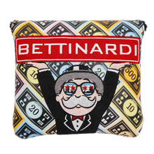 Load image into Gallery viewer, Bettinardi x Monopoly Chi Town Mr. Monopoly Mallet Putter Headcover
